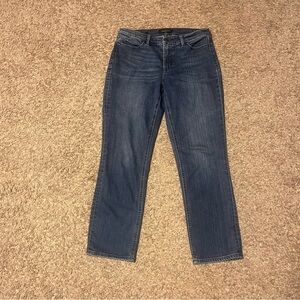 Talbots Medium Blue Straight Curvy Women's Jeans